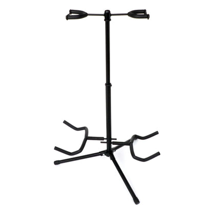 BSL J-32 Double Adjustable Guitar Stand with 2 Holder for Acoustic Electric Classical Bass (J32)