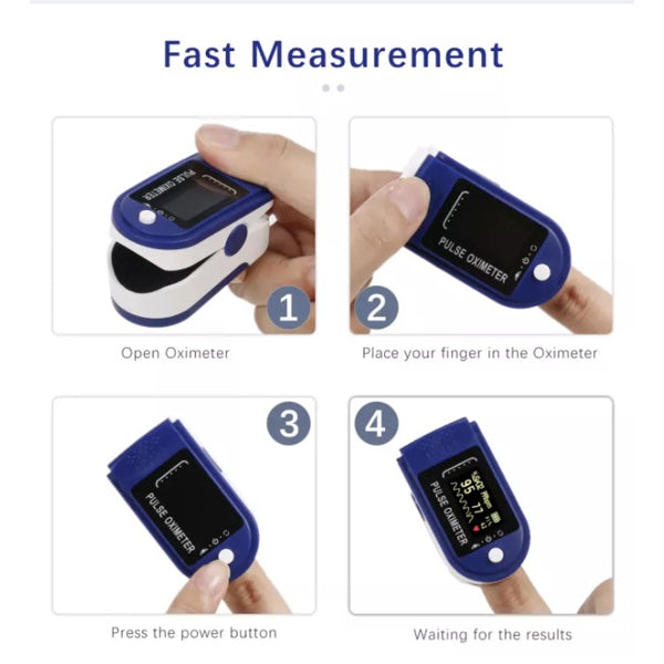 BSL LK-87 Medical Fingertip Pulse Oximeter for Blood Oxygen Level Detector Indicator & Heart Rate Meter