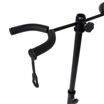 BSL J-32 Double Adjustable Guitar Stand with 2 Holder for Acoustic Electric Classical Bass (J32)