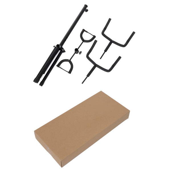 BSL J-32 Double Adjustable Guitar Stand with 2 Holder for Acoustic Electric Classical Bass (J32)