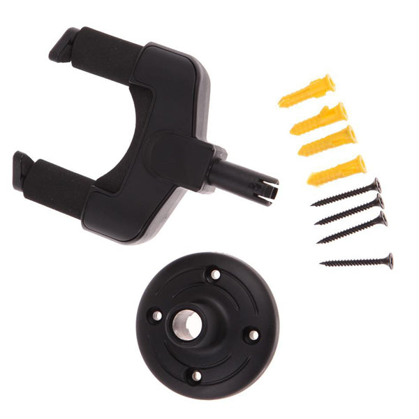 BSL Round Guitar Wall Mount Hanger Hook for For Electric Acoustic Bass Guitars