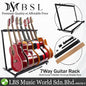 BSL Multi Guitar Foldable Universal Display Rack and Stand Suitable For All Guitar (3, 5, 7 and 9 Way)