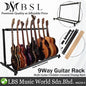 BSL Multi Guitar Foldable Universal Display Rack and Stand Suitable For All Guitar (3, 5, 7 and 9 Way)