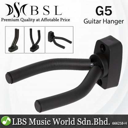 BSL G5 Guitar Wall Hanger Mount Holder for Acoustic Guitar Ukulele Violin