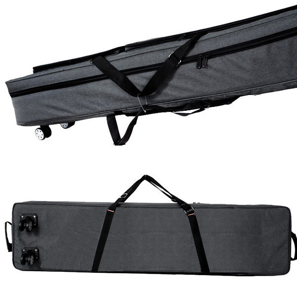 BSL 88 Keys Digital Piano Gig Bag For Keyboard, Organ and Piano with Roller Carry Soft Case
