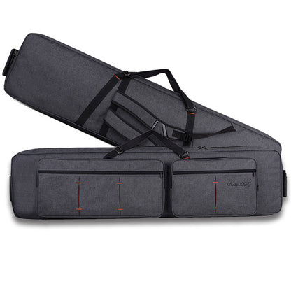 BSL 88 Keys Digital Piano Gig Bag For Keyboard, Organ and Piano with Roller Carry Soft Case