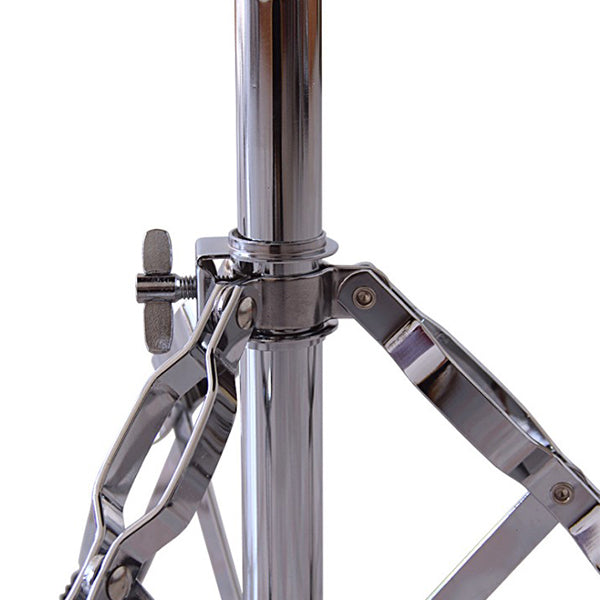 BSL MLX110-E Adjustable Double Brace Drum Throne for Drum Set Chair Seat with Chrome Hardware