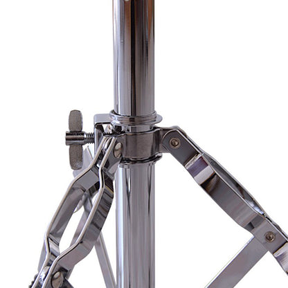 BSL MLX110-E Adjustable Double Brace Drum Throne for Drum Set Chair Seat with Chrome Hardware