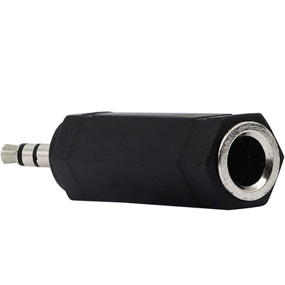 BSL 3.5mm TRS Male to 6.35mm 1/4" Female Adapter Headphone Microphone Stereo Jack Audio Connector, Adaptor, Converter, Adapter or Adapter - 1 Piece