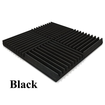 BSL Triangle 30 X 30 X 2.5cm Recording Studio Acoustic Panel Foam for Soundproof Noise Cancelling Isolation Sound Absorb Sponge (High Density)