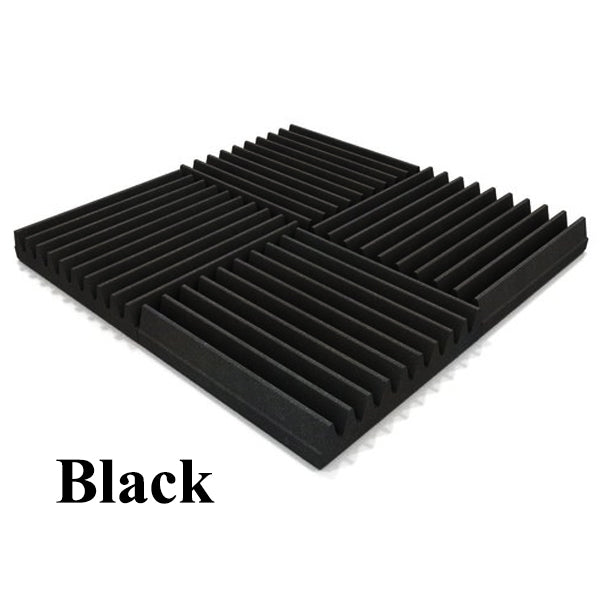 BSL Triangle 30 X 30 X 2.5cm Recording Studio Acoustic Panel Foam for Soundproof Noise Cancelling Isolation Sound Absorb Sponge (High Density)