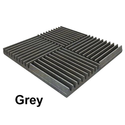 BSL Triangle 30 X 30 X 2.5cm Recording Studio Acoustic Panel Foam for Soundproof Noise Cancelling Isolation Sound Absorb Sponge (High Density)