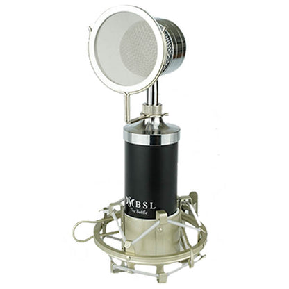 BSL BM-8000 Mic The Bottle Condenser Microphone for Studio Recoding Podcast Live Karaoke (BM8000)
