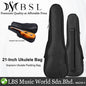 BSL 21, 23 and 26 Inch Water Resistance Ukulele Carrying Shoulder Bag or Soft Case