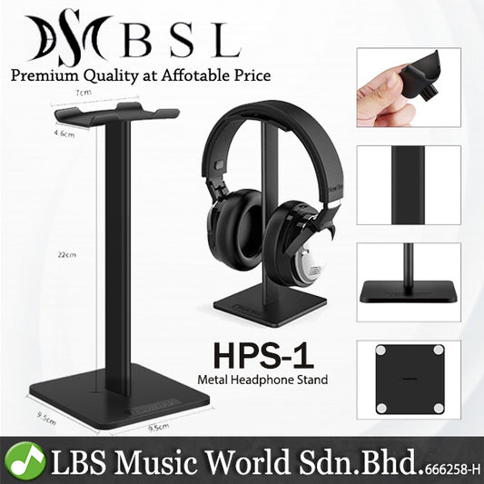 BSL HPS-2 Multi Function Headphone Stand for Headset Earphone Display Bracket Hanger Holder