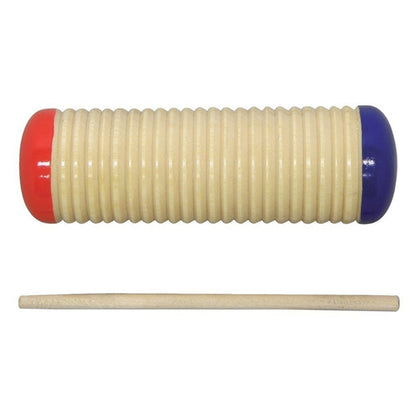 BSL FT166 Wooden Guiro Shaker with Scraper Stick - Non Wood Fish Design Percussion (Big)