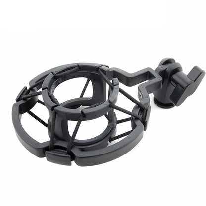 BSL PMS ABS Universal Microphone Suspension Shock Mount for Studio Condenser Mic Anti Vibration (Black)