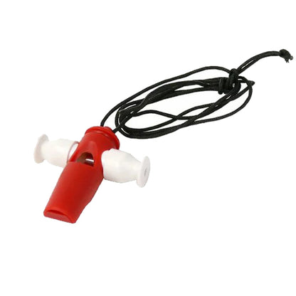 BSL TTW-001 Tri Tone Whistle Latin Percussion Samba Wind for Marching Band Red White
