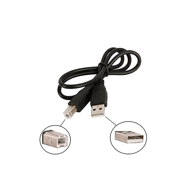 BSL USB 2.0 Midi Cable 1.5 Meter Type A to Type B High Speed for Audio Interface Digital Keyboard Mixer