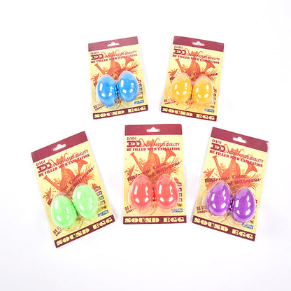 BSL SE1 Egg Shaker Maracas Rattle Rustling Percussion Pair (Random Colour)