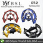 BSL DT2 Drum Set Tambourine with Hihat Clamp Holder (Random Colour)