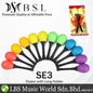 BSL SE3 Maracas Egg Shaker Percussion with Plastic Long Handle - Pair (Random Colour)