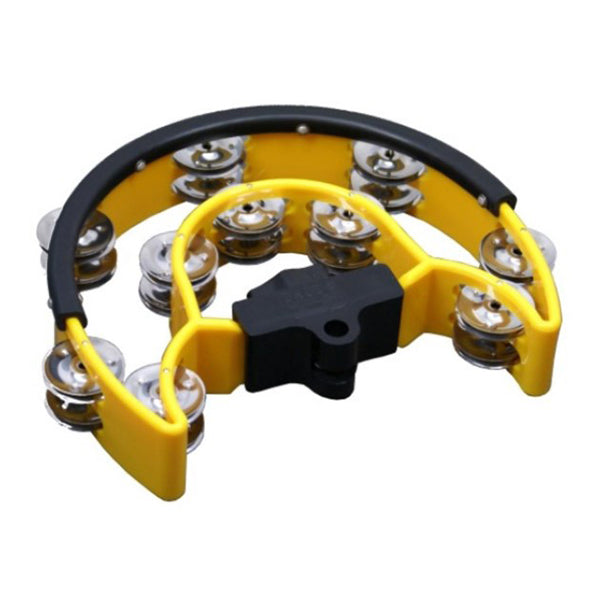 BSL DT2 Drum Set Tambourine with Hihat Clamp Holder (Random Colour)