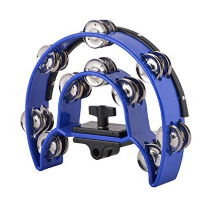 BSL DT2 Drum Set Tambourine with Hihat Clamp Holder (Random Colour)