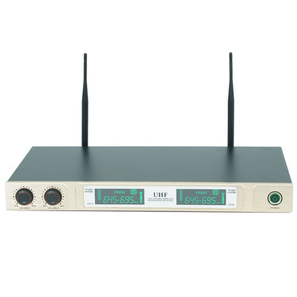 BSL UG88 Headset UHF 2 Wireless Lavalier Microphone System With Body Clip Cordless Head Set Mic (UG-88)