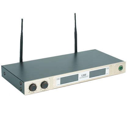 BSL UG88 Headset UHF 2 Wireless Lavalier Microphone System With Body Clip Cordless Head Set Mic (UG-88)