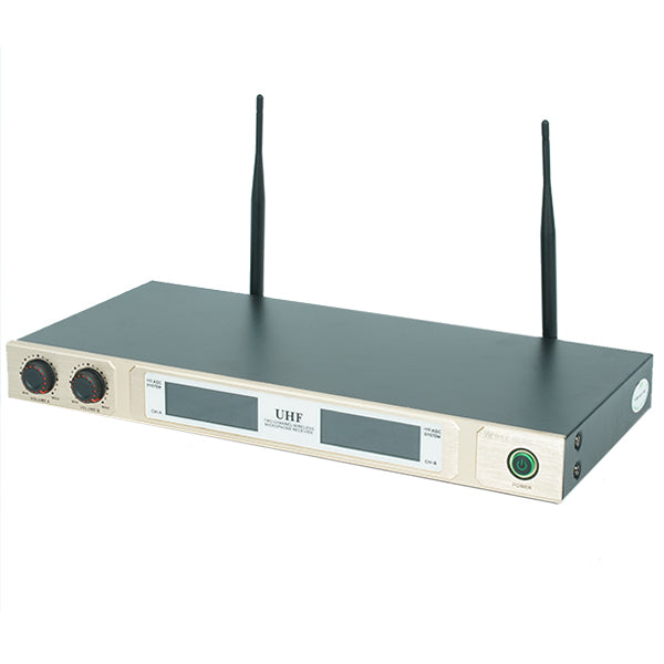 BSL UG88 Headset UHF 2 Wireless Lavalier Microphone System With Body Clip Cordless Head Set Mic (UG-88)