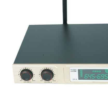 BSL UG88 Headset UHF 2 Wireless Lavalier Microphone System With Body Clip Cordless Head Set Mic (UG-88)