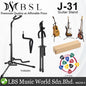 BSL J-31 Adjustable Guitar Stand Holder for Acoustic Electric Classical Bass Folk (J31 J32 J33)