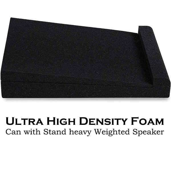 BSL Isolation Pad for 3" to 8" Studio Monitor Speaker with Adjustable Anti Vibration Acoustic Foam Sponge (Set)