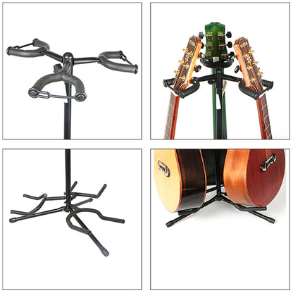 BSL J33 Triple Guitar Stand for Multi Guitar like Bass Electric Acoustic Classical Folk Guitar