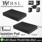 BSL Isolation Pad for 3" to 8" Studio Monitor Speaker with Adjustable Anti Vibration Acoustic Foam Sponge (Set)