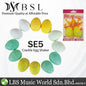 BSL SE5 Maracas Sound Egg Shaker Colorful Crackle Egg Percussion - Pair (Random Colour)
