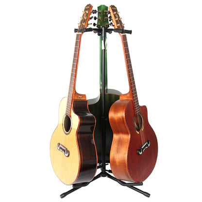 BSL J33 Triple Guitar Stand for Multi Guitar like Bass Electric Acoustic Classical Folk Guitar