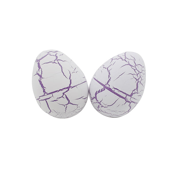 BSL SE5 Maracas Sound Egg Shaker Colorful Crackle Egg Percussion - Pair (Random Colour)