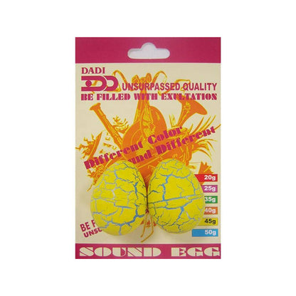 BSL SE5 Maracas Sound Egg Shaker Colorful Crackle Egg Percussion - Pair (Random Colour)