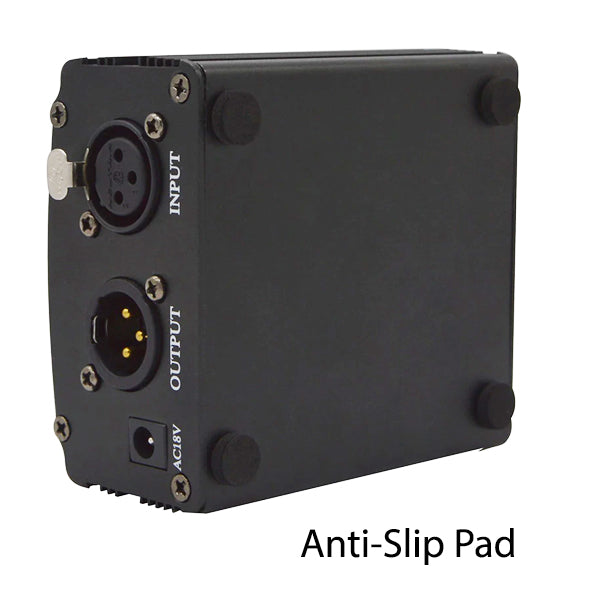 BSL 48V Phantom Power Supply with 220V EU Plug for Condenser Microphone and 1 Meter Mic Cable (48 Volt)