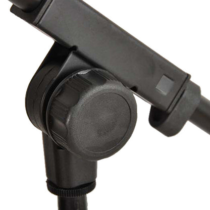 BSL M-100 Adjustable Microphone Tripod Stand with Mic Holder Floor Standing and PVB Shield (M100)