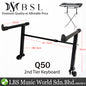 BSL Q50 2 Tier Music Keyboard Stand Extension Adapter Arm Second Tier Extra Hight (Black)