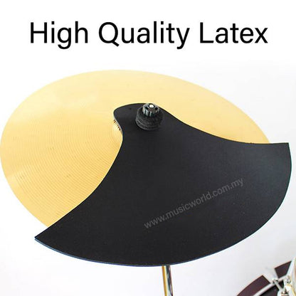 BSL 8 Piece Drum Mute Set and Cymbal Mute For Acoustic Drum Kit Set for Silent Practice