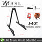 BSL J-40T Guitar Stand Foldable made with Metal and Protective Rubber for Acoustic Electric Classical Folk Ukulele (J40T)