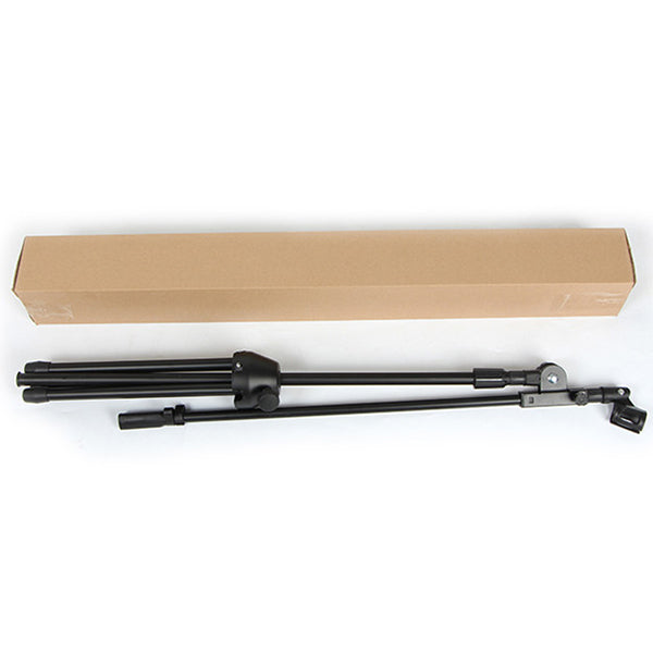 BSL M-100 Adjustable Microphone Tripod Stand with Mic Holder Floor Standing and PVB Shield (M100)