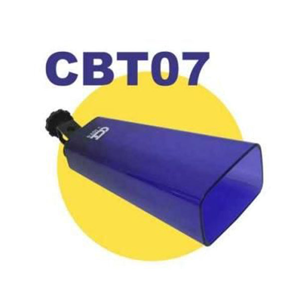 BSL CBT07 7 Inch Plastic Cowbell Percussion with Stand Mount (CBT 07)
