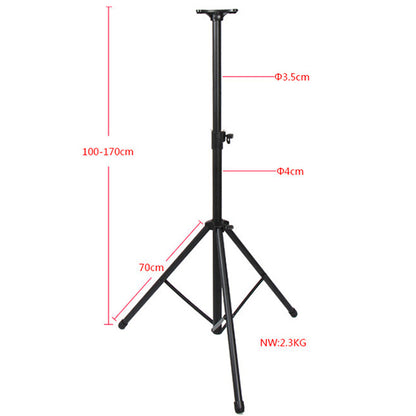 BSL SPS502 Heavy Duty Adjustable Speaker Stand Metal Foldable Tripod PA Stand