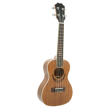 BSL Wolf Series 23 inch Solid Top Concert Ukulele Package Hawaii Guitar - Mahogany