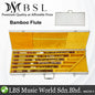 BSL 6 Piece Chinese Bamboo Flute Set Artist Series C D E F G A Key With Aluminium Case